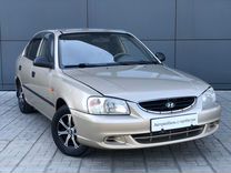 Hyundai Accent 1.5 MT, 2007, 142 000 км, с пробегом, цена 390 000 руб.
