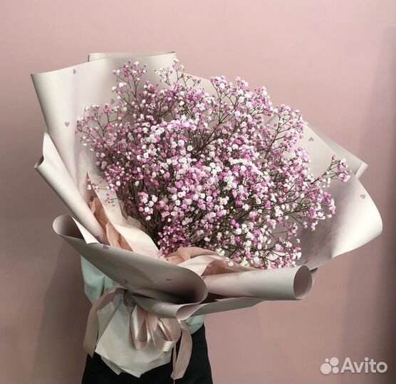 Букет из гипсофилы