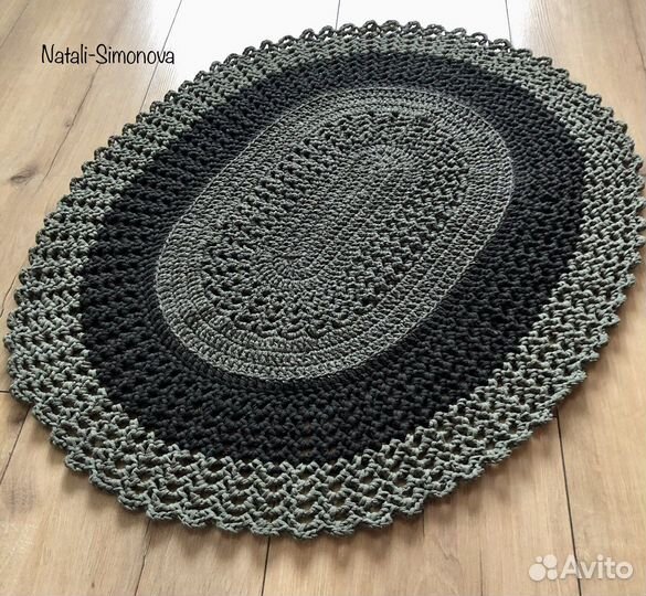 Ковер овальный новый