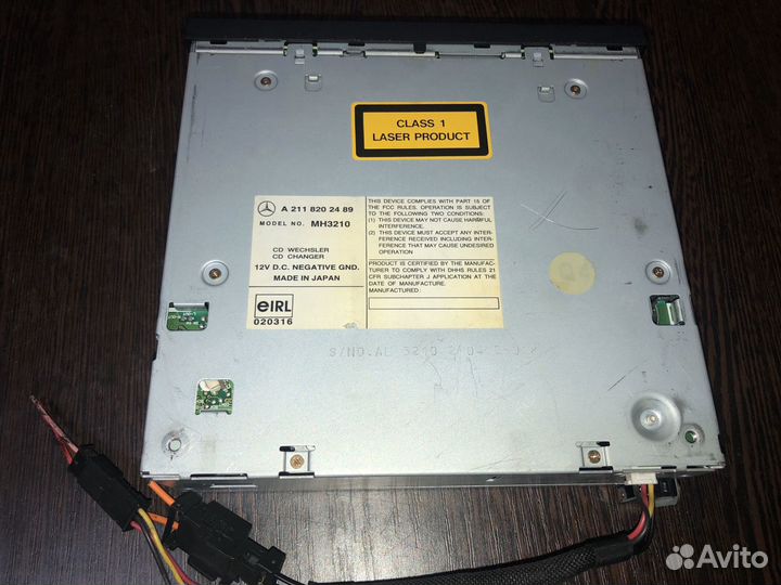 CD чейнджер для mercedes W211 W219 A2118202489