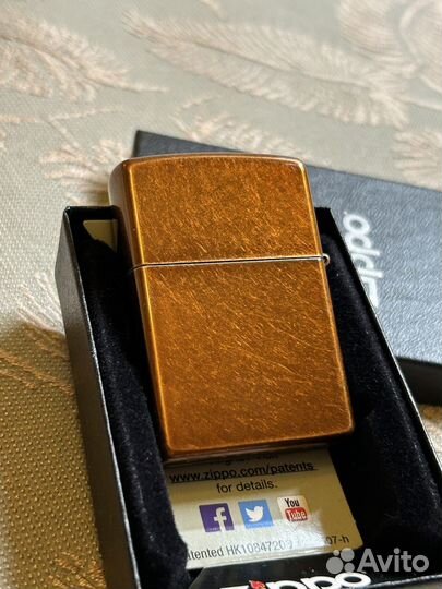 Зажигалка Zippo 28672 Boot Laces Toffee