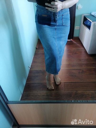 Джинсовая юбка