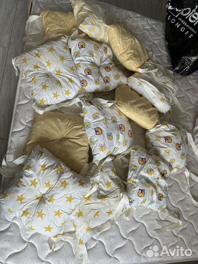 Подушки в детскую кроватку