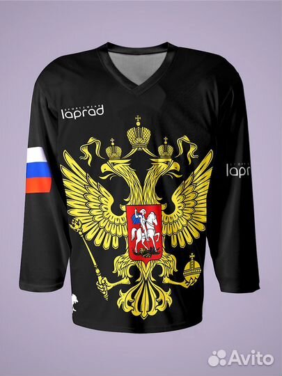 Хоккейный свитер тренировочный - черный