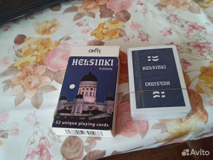 Игральные карты с пейзажами Хельсинки