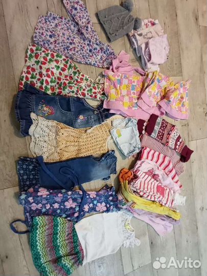 Пакет вещей на 2-4 г на девочку