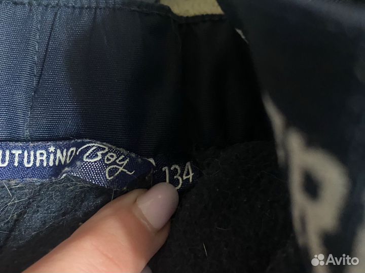 Утепленные брюки детские