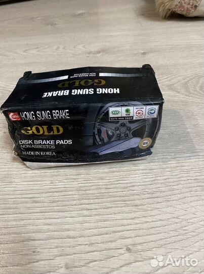 Колодки на Hyundai Solaris 2011- новые