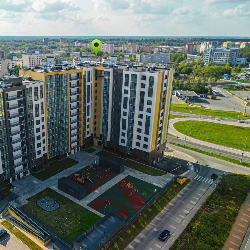 3-к. квартира, 106,2 м², 2/12 эт.