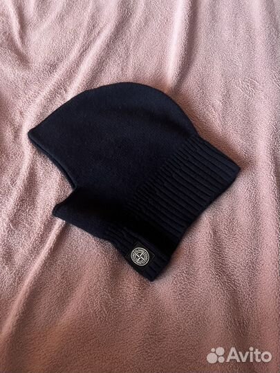 Шерстяная балаклава Stone island оригинал