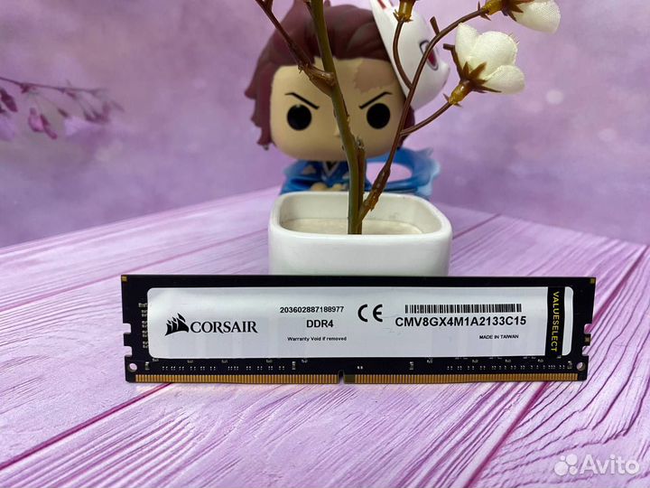 DDR4 Corsair Value Select 8 Gb (1x8)