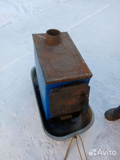 Печка на дрова и с электро тэн