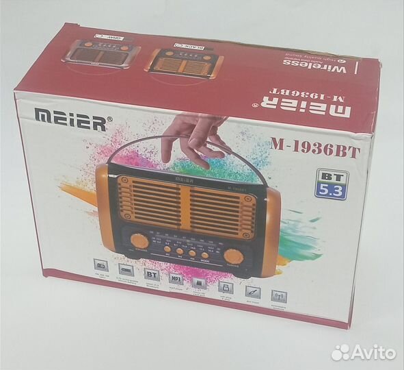 Радиоприемник Meier M-1936BT +MP3плеер / Bluetooth
