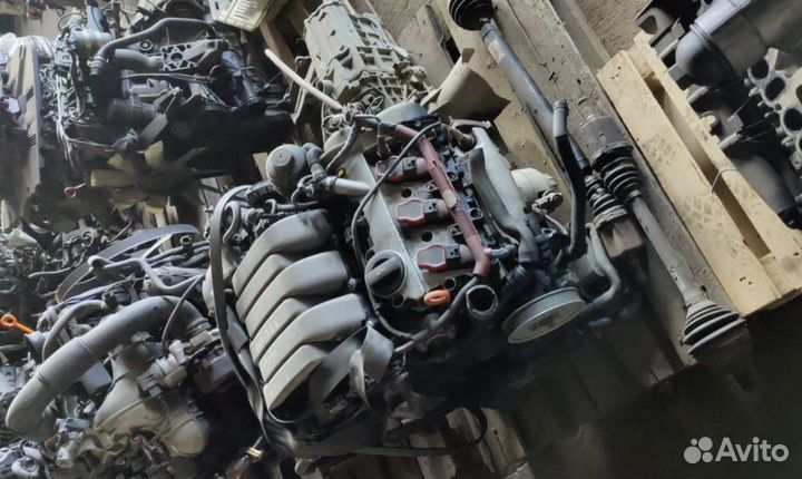 CE Двигатель Audi A6C6 3.2 AUK