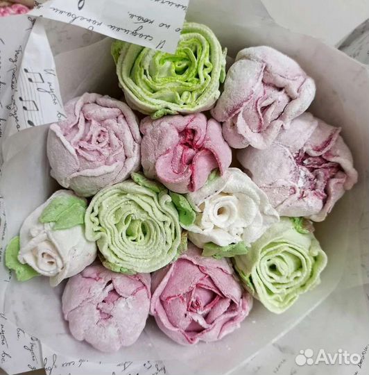 Букет из зефира к 1 сентября