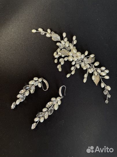 Свадебная бижутерия комплект