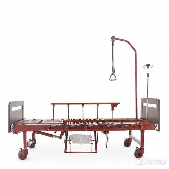 Медицинская кровать механическая YG-5, мм-5124Д-01