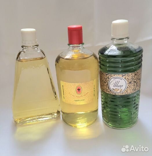 Одеколоны СССР винтаж