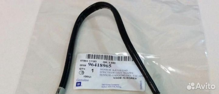 General motors 96418965 датчик выхлопных газов ORG
