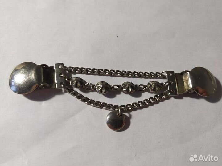 Зажим для безрукавки, шали из СССР