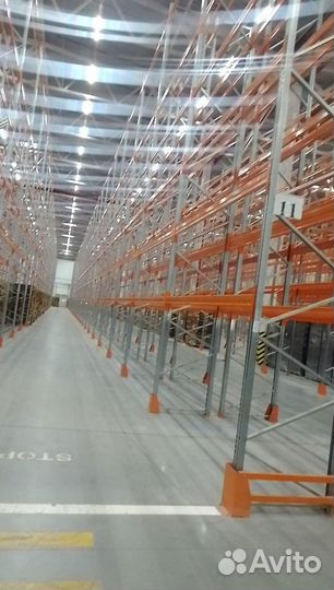 Стеллажи паллетные Фронтальные стеллажи