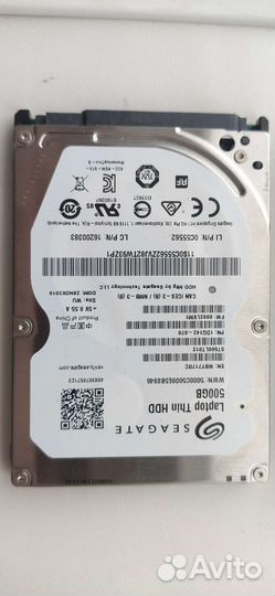 Жесткий диск для ноутбука 500 гб