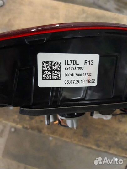 Фонарь внутренний задний левый Kia Ceed 3 хэтчбек