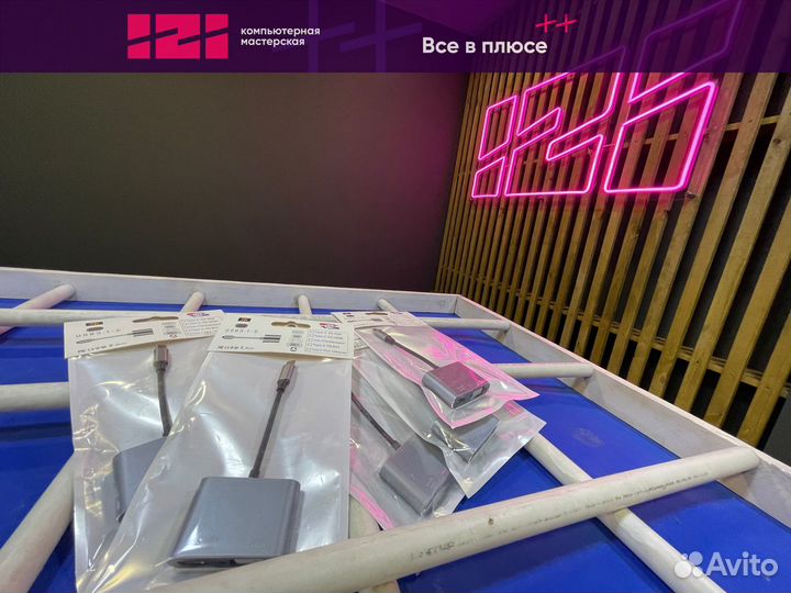 Новый aдаптер Type-с to hdmi-VGA 4k