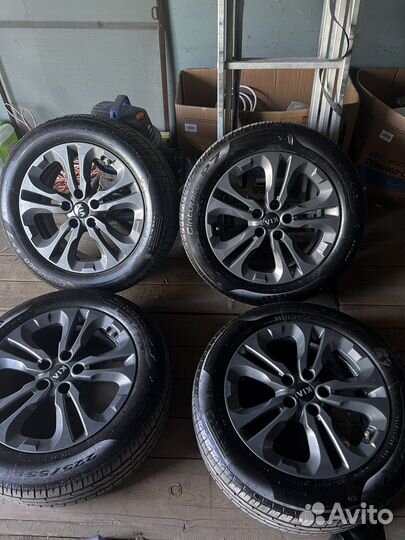 Колеса в сборе r17 летние 5 114.3