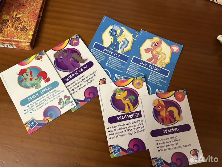 My little pony фигурки из пакетиков лот