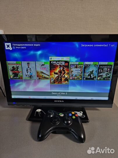 Xbox 360 slim прошитый 250gb 31 игра freeboot