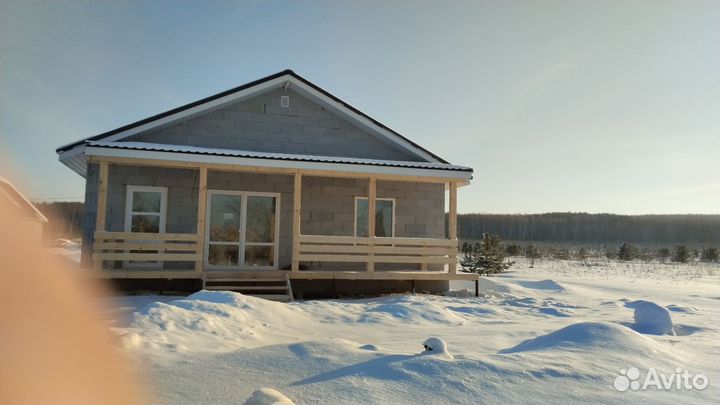 Кладка блоков, кровельные работы