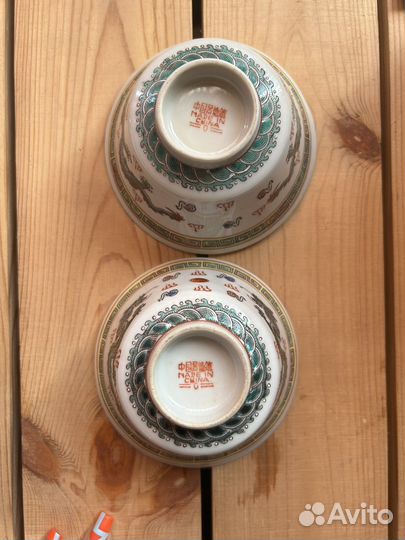 Китайские пиалы для чая с крышками