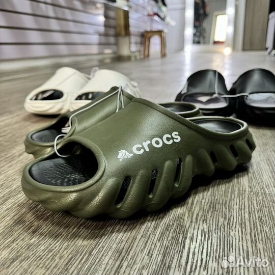 Шлепанцы мужские crocs