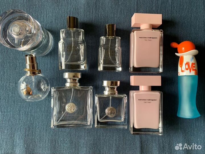 Пустые флаконы от духов