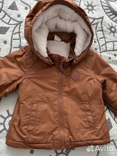 Куртка осенняя h&m 80