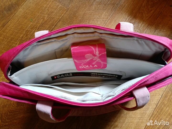 Сумка для ноутбука Golla розовая