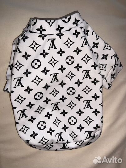 Одежда для собак. Толстовка белая xs-s