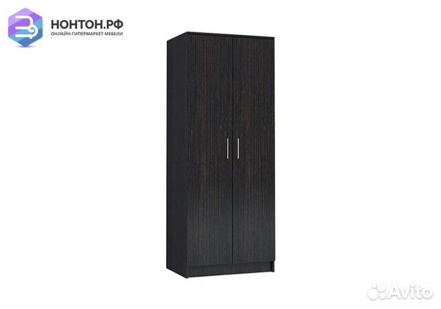 Шкаф 2-дверный Лофт венге