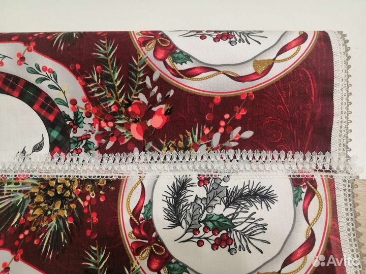 Скатерть - дорожка новогодняя