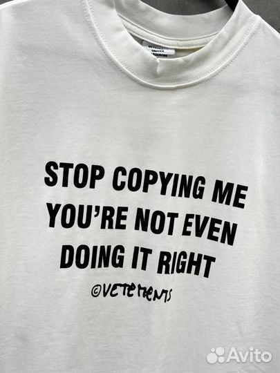 Футболка Vetements (Oversize)