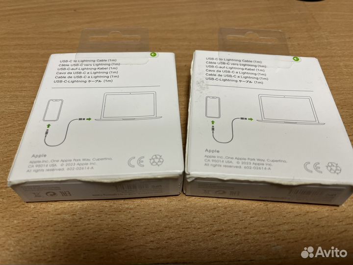 Кабель Apple lightning usb c