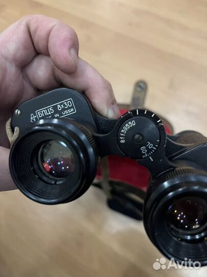 Советский бинокль бпц5 8х30