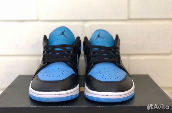 Кроссовки Air Jordan 1 Low UniversityBlue Оригинал