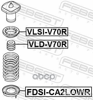 Проставка задней пружины fdsi-CA2lowr fdsi-CA2lowr