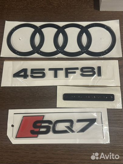 Комплект эмблем для ауди q7