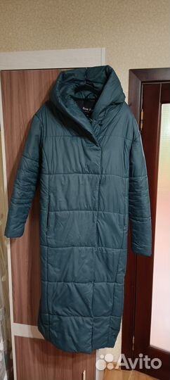 Пальто удлинённое женское зимнее в стиле оверсайз