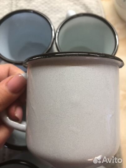 Чашка кружка эмалированная СССР