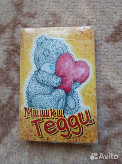 Мишки Тедди игральные карты колода 36 карт