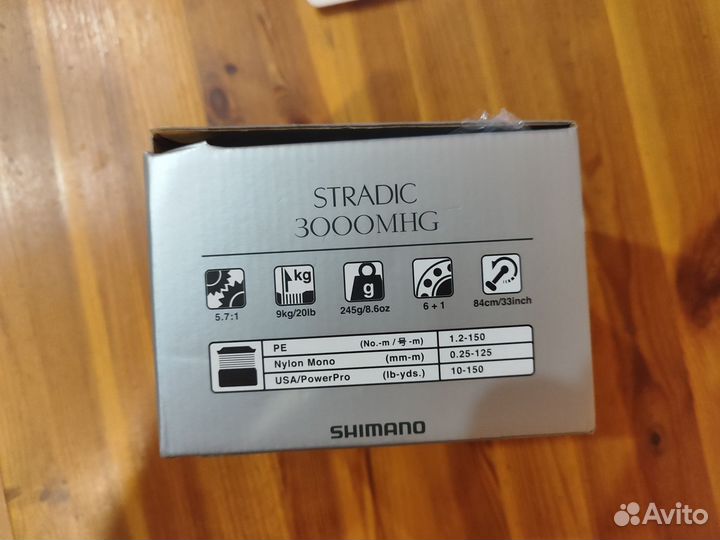 Катушка shimano stradic 3000 MHG